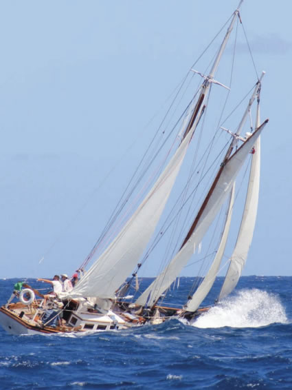 Tom Gallant's Schooner - the Avenger Tom Gallant's Schooner - the Avenger